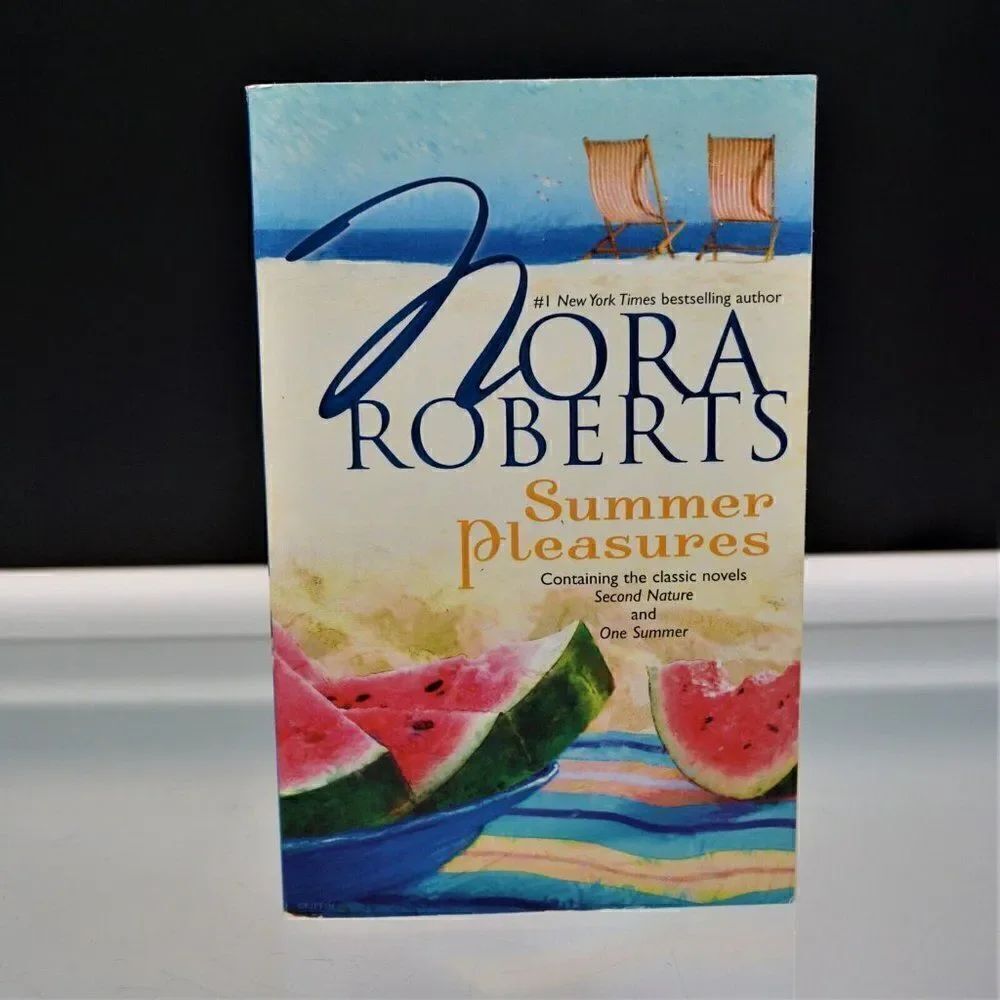 Summer Pleasures: Second Nature & One Summer by Nora Roberts 2002 Paperback